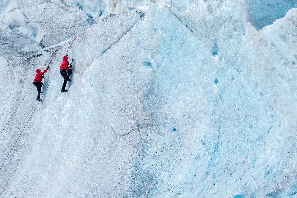 Ice climbing-Mendenhall Glacier-Juneau-Alaska-USA